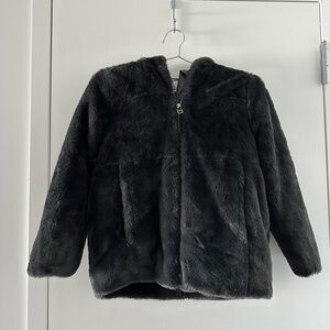 NWT Zara Kids Faux Fur Jacket